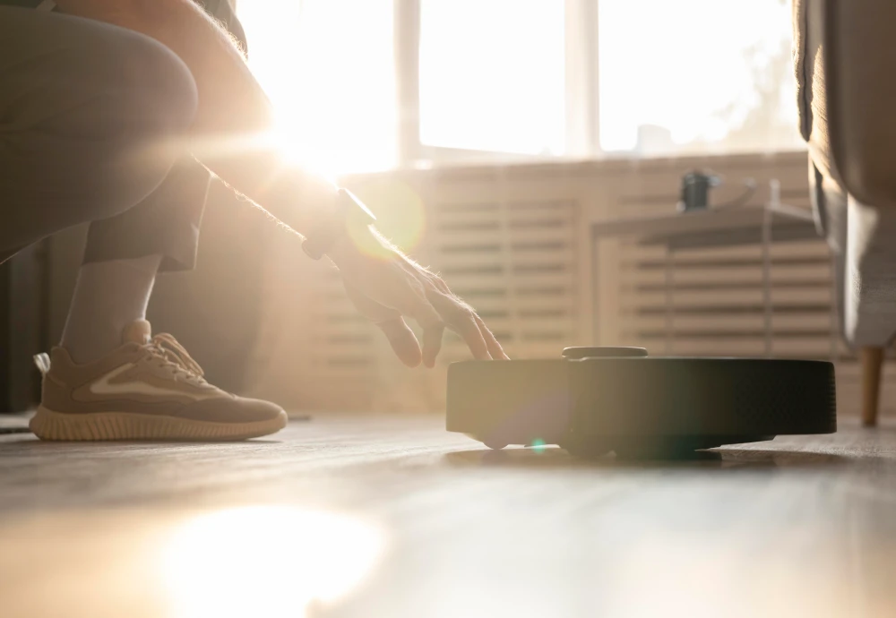 the robot vacuum cleaner